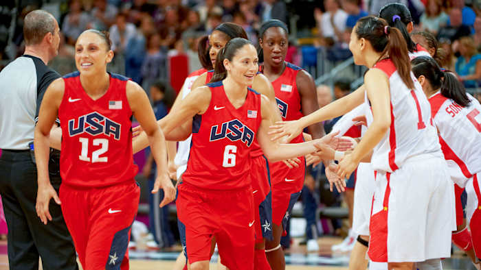 Sue Bird at the 2012 Olympics