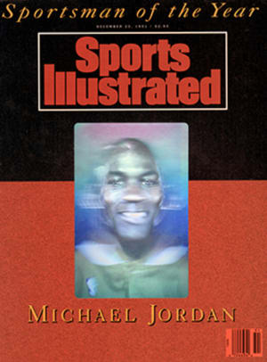 Michael Jordan Sportsman of the Year cover