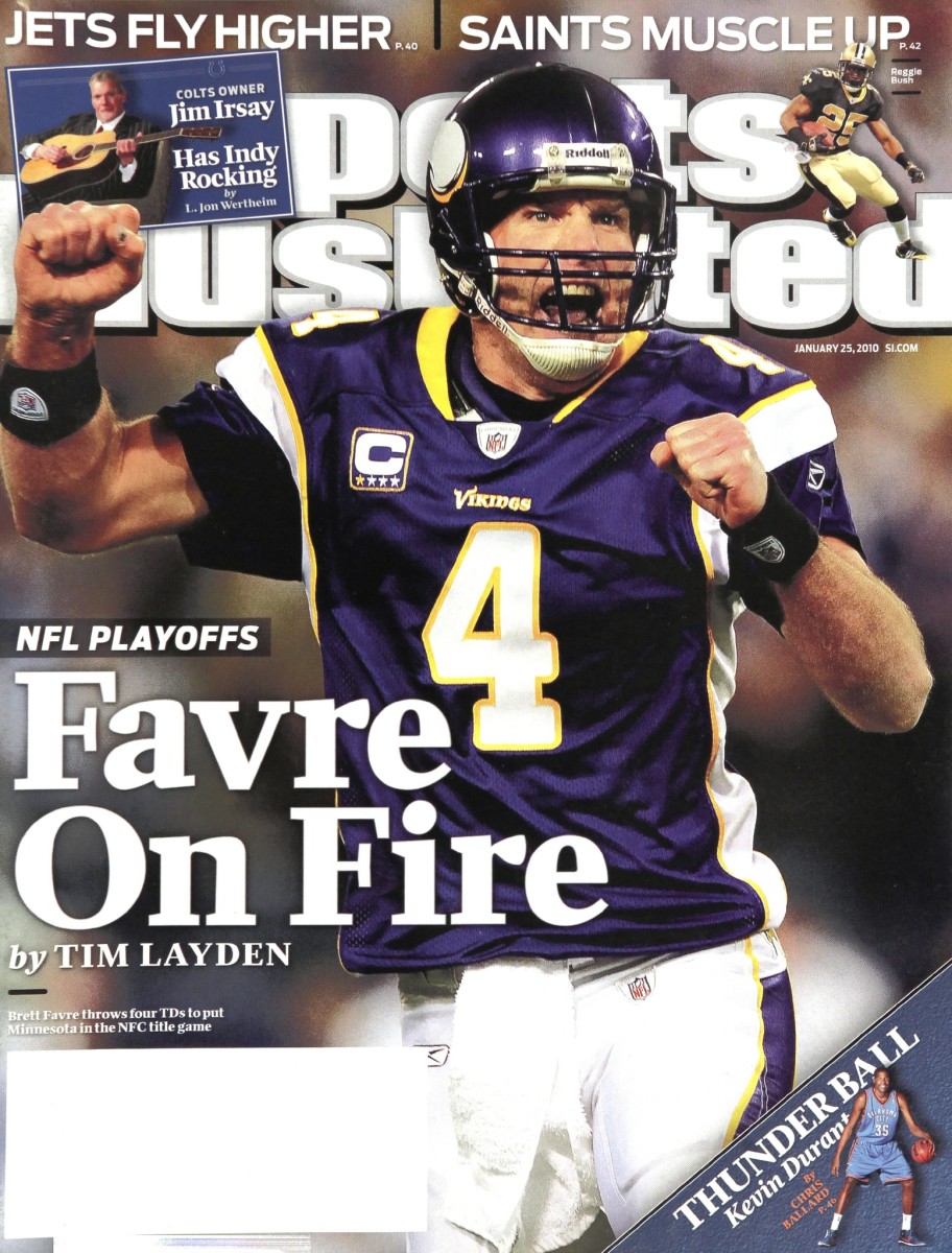 SPORTS ILLUSTRATED JAN 11, 2010 NFL PLAYOFF PREVIEW MIKE AUSTIN LEADS  COWBOYS