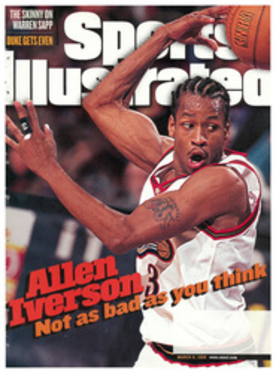 Counter Point Philadelphia's Allen Iverson may be the quickest man