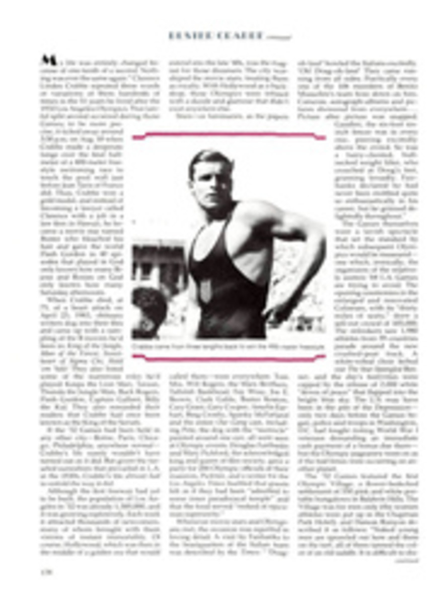 Buster Crabbe At 1932 Summer Olympics by Bettmann