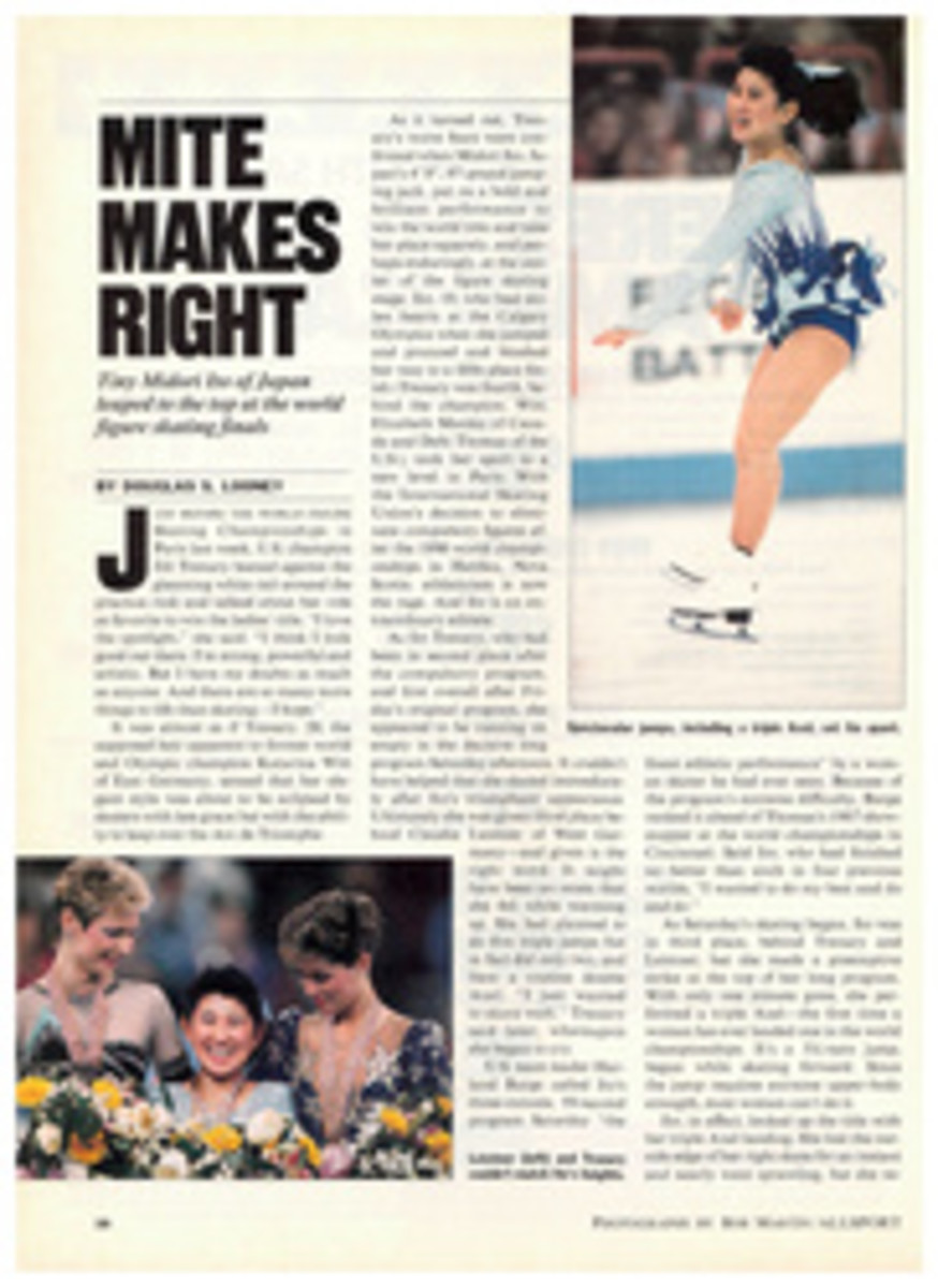 March 27 1989 Steffi Graf Tennis Sports Illustrated NO LABEL 