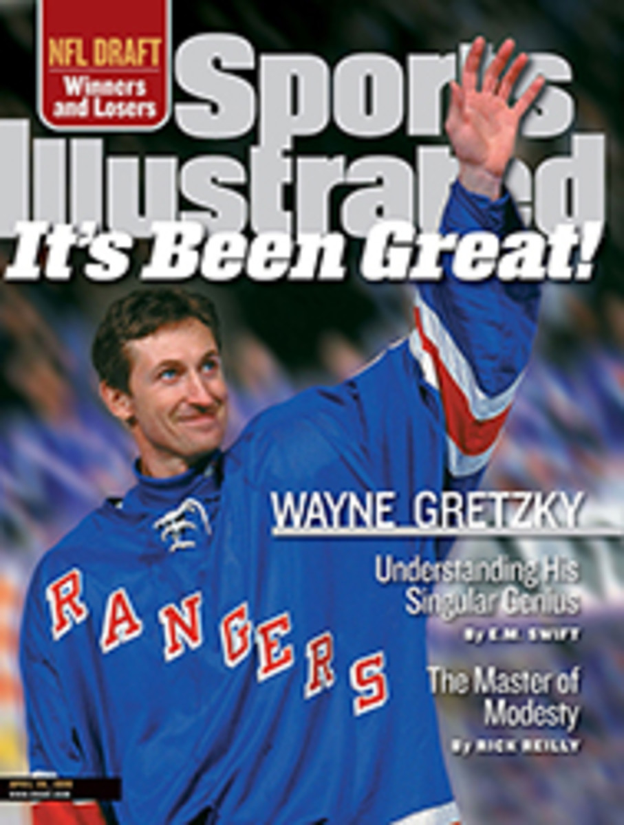 1999 Wayne Gretzky Edmonton Oilers Sports Illustrated 