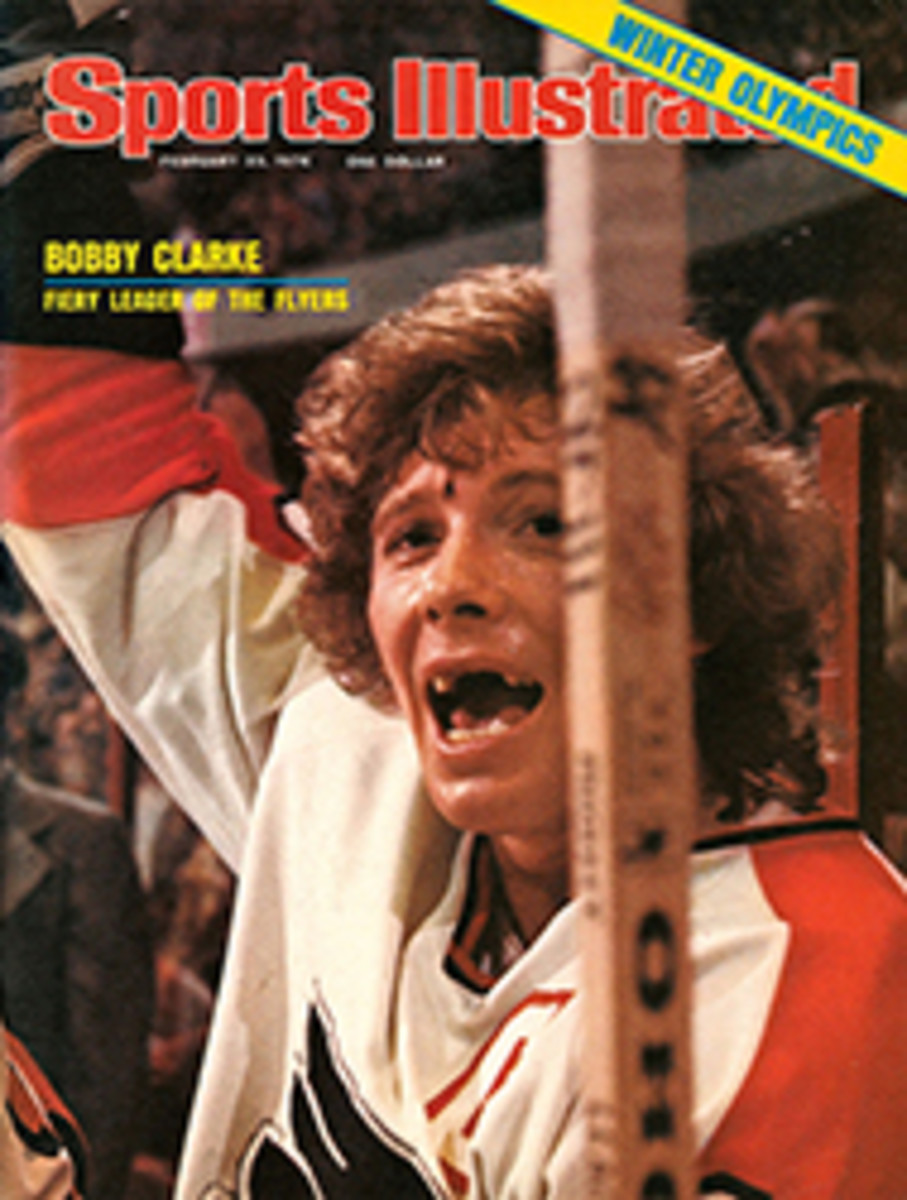 1975 Bobby Clarke Philadelphia Flyers Stanley Cup Finals Game 6