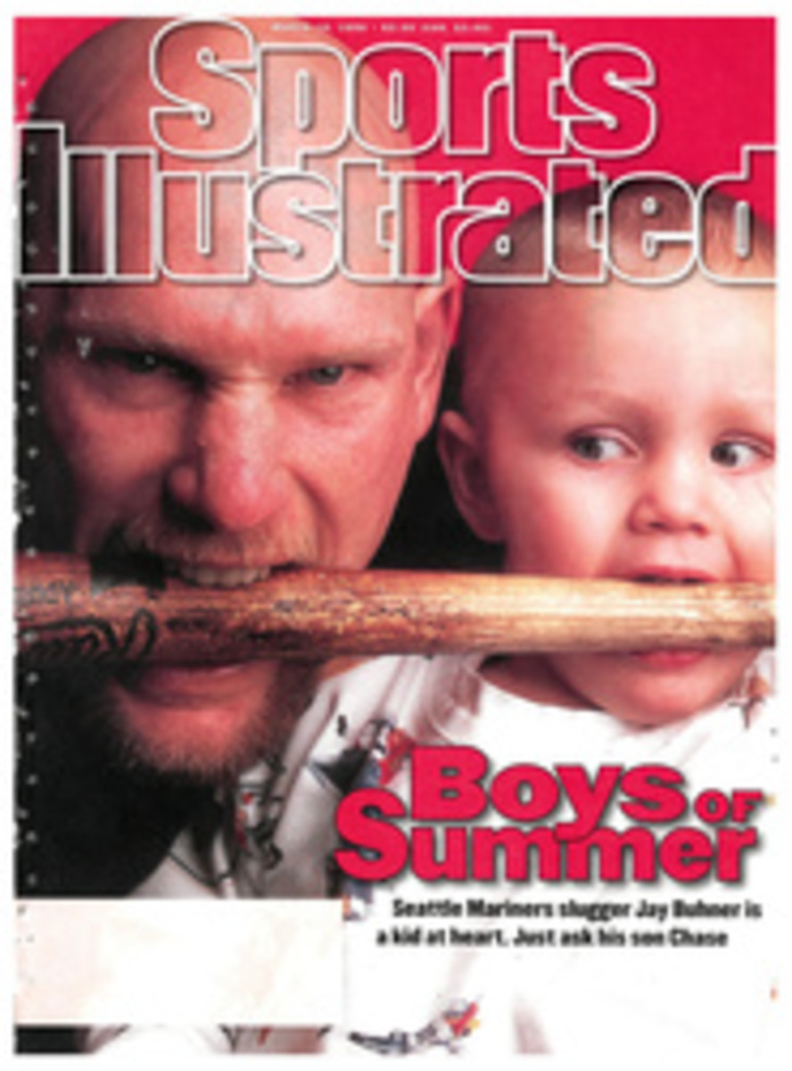 Feature. Portrait of Seattle Mariners Jay Buhner's wife Leah w