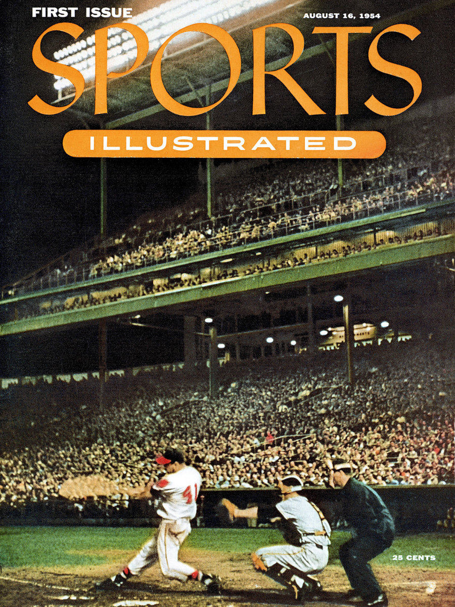 April 15 1957 Baseball SPORTS ILLUSTRATED NO LABEL Newsstand A 