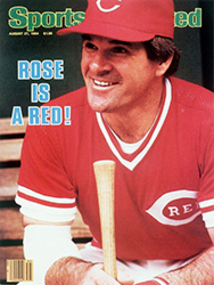  Pete Rose Cincinnati Reds Men's Red Batting Practice