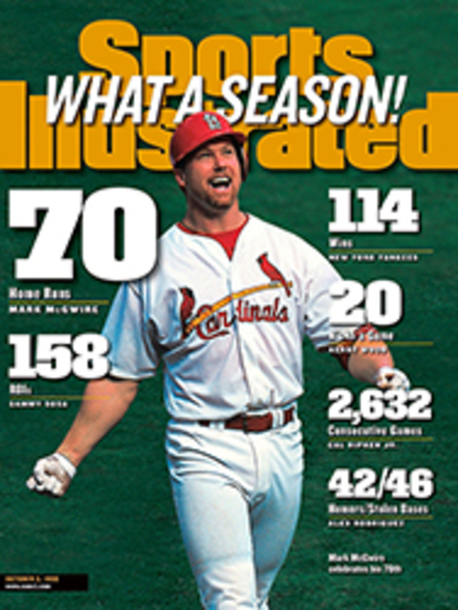 1998 Mark McGwire & Sammy Sosa Cardinals Cubs Commemorative Sports Illustrated 