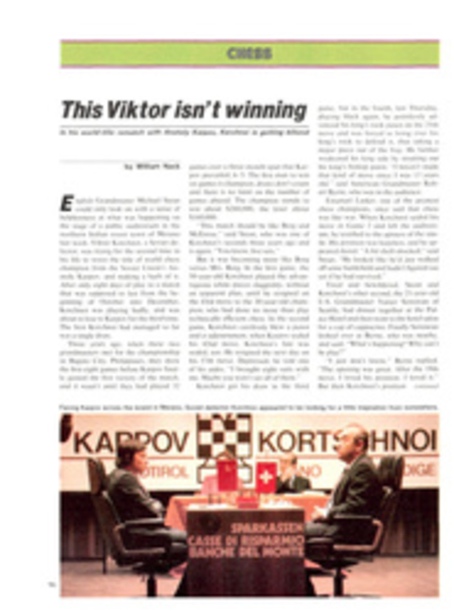 Last Man Standing: Viktor Korchnoi