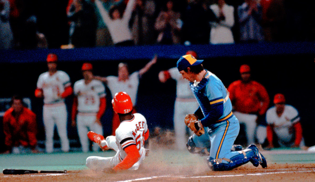 SI Vault on X: The 1982 Brewers celebrate a victory:   / X