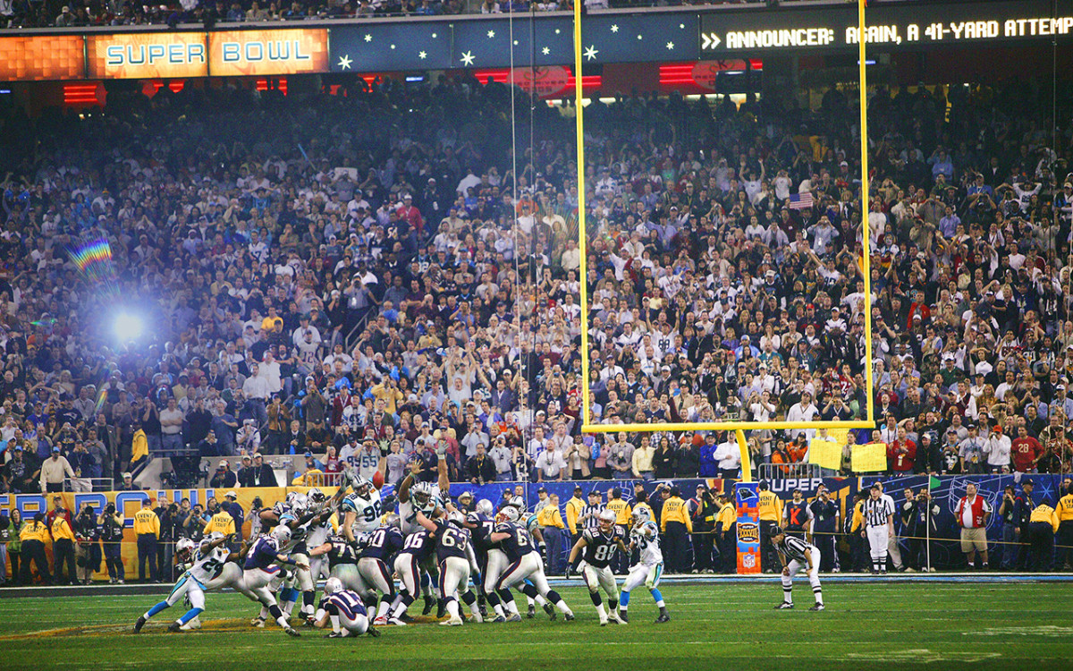 Super Bowl 2004: Tom Brady led Patriots over Panthers - Sports