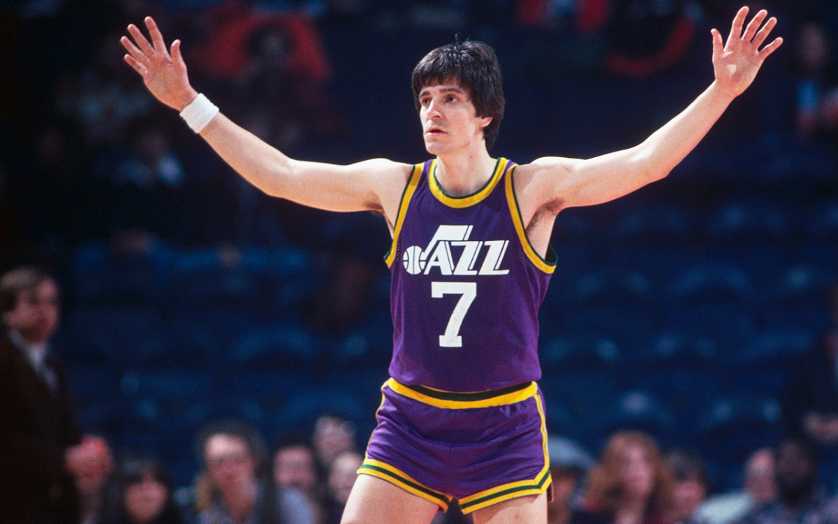 NBA 75: At No. 73, 'Pistol' Pete Maravich was a prodigy, offensive showman,  fearless visionary - The Athletic