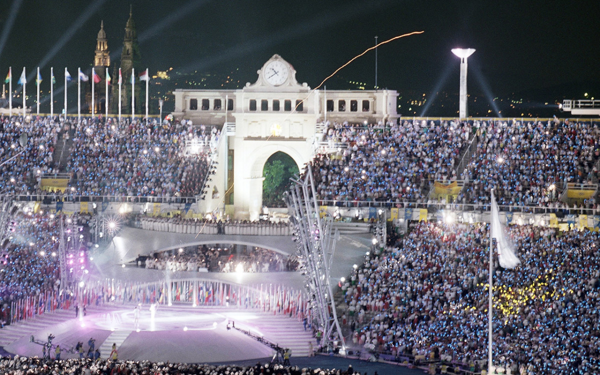 Let the Games Begin Inside Barcelona's opening ceremony Sports