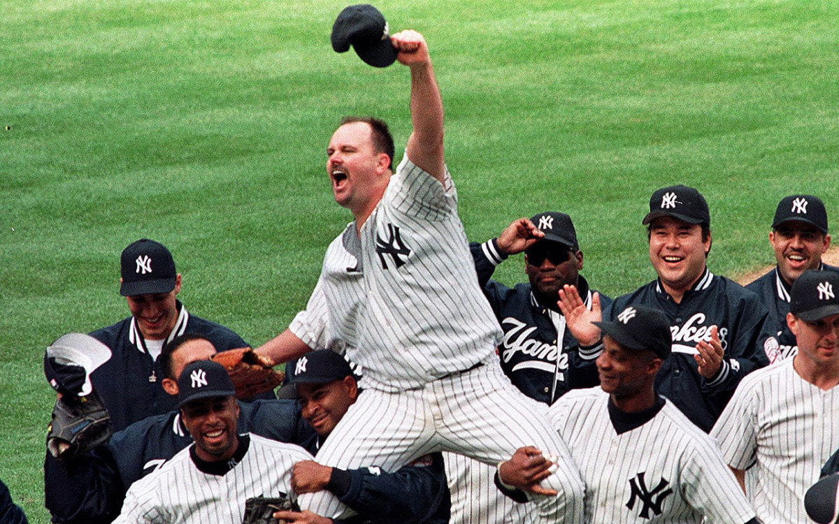 David Wells perfect game: Yankee pitcher makes history in 1998 - Sports  Illustrated Vault