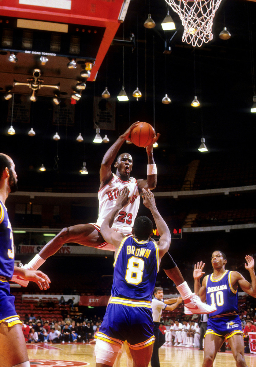 Michael Jordan Rookie Season Chicago Bulls