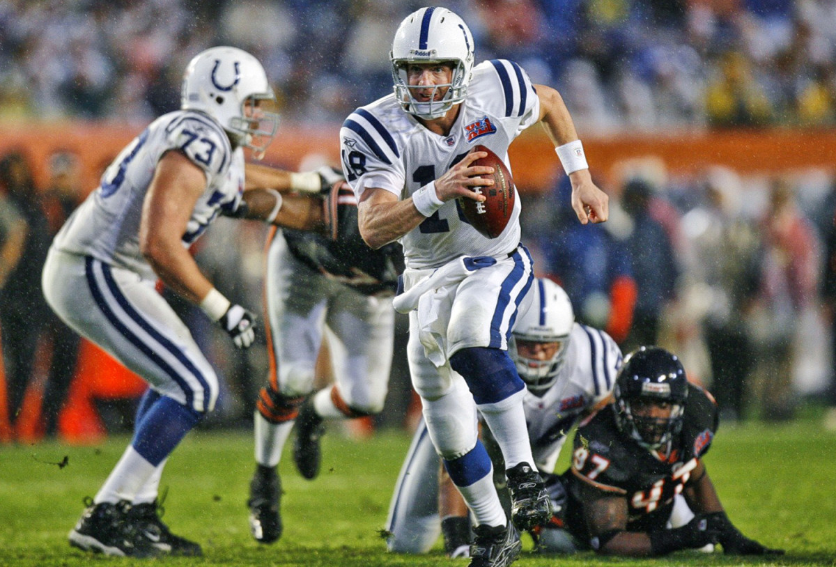 Super Bowl 2007: Peyton Manning and Colts defeat Bears