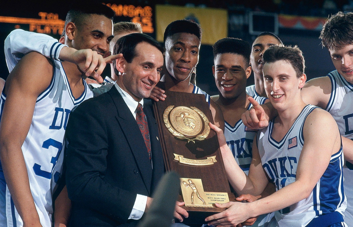 Duke wins the 1991 NCAA title