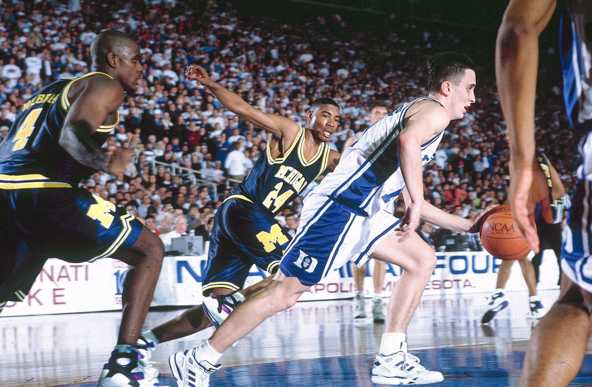 Bobby Hurley was key in Duke's 1992 NCAA title game win