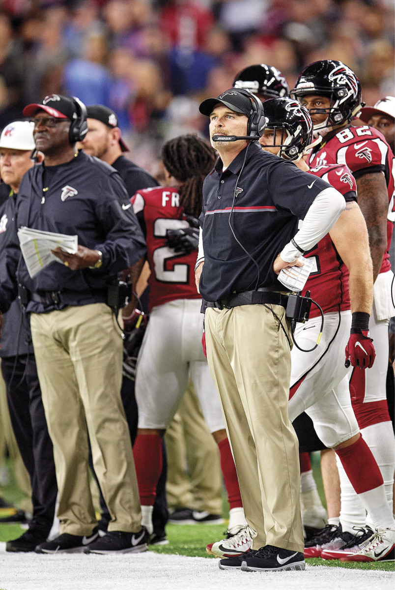 WORTH ANOTHER LOOK Quinn confronted his team’s Super Bowl heartbreak—and the Falcons won a playoff game the next season. But fewer than four years later, his tenure in Atlanta was over.